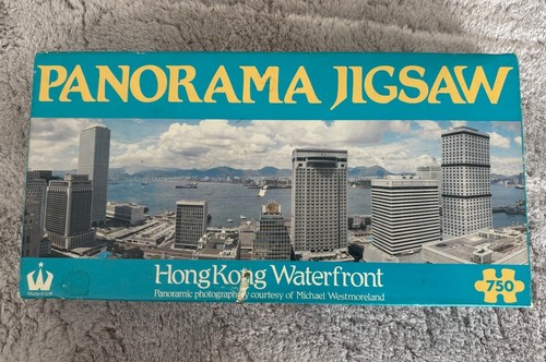 750 Piece Honk Kong Panorama Jigsaw Puzzle, Used Good Condition - Picture 1 of 2