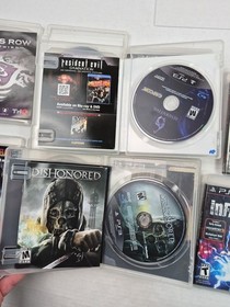 PS3 Video Game Lot Rated M One Rated Teen Borderlands 2 Mortal Kombat Capcom