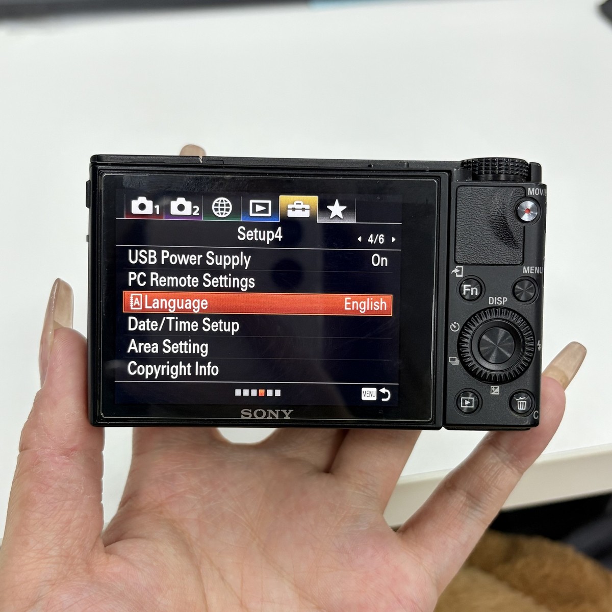 Sony RX100 VA DSC-RX100M5A TOP MINT Compact Digital Camera English