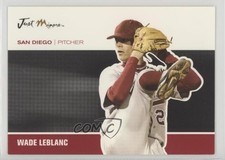 2007 Just Minors Just Auto Black 49/50 Wade LeBlanc #JA-26 4r3