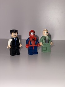 Lego Spiderman 2 4855 Spiderman Figures - Doc Ock - Jameson Bundle 