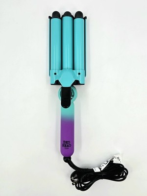 Bed Head Wave Affair Jumbo 3 Barrel Hair Waver Tourmaline Ceramic 