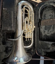 Yamaha YEP-642S Bb-Euphonium 4 Valves Compensating Silver Plated