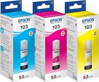 Epson Original Tintenflaschen Ecotank 103 Multipack 3 Farben Neu