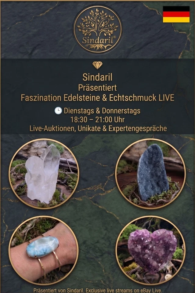 Edelstein-Faszination LIVE | Exklusive Unikate & Angebote