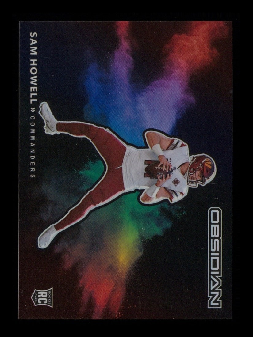 2022 Obsidian: #CBB-SHO Sam Howell Color Blast SP RC NM-MT OR BETTER