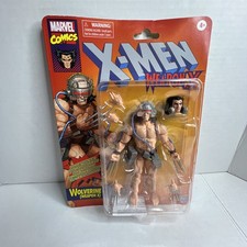 Marvel Legends Wolverine  Weapon X  X-Men Action Figure Retro Card Hasbro Sealed