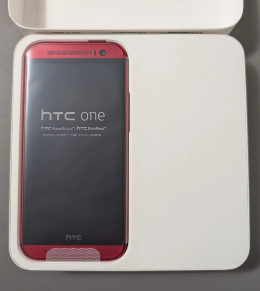 HTC One M8 16GB Rot/Red Smartphone /Handy mit OVP Unbenutzt! - Bild 2 von 4