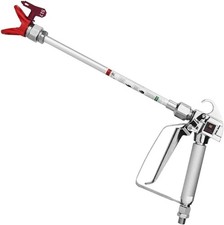 High Pressure Airless Paint Spray Gun 3600 PSI, Sprayer with 12inch Extension...