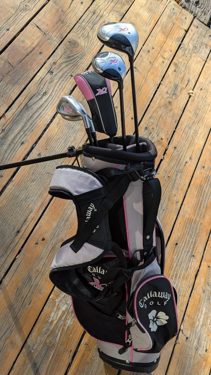 Callaway Xj Junior Set Girls With Bag Not Complete (1W, Fairway
