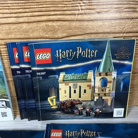 Lego Instruction Manuals - Lot - Harry Potter 4706 4707 4714 4729
