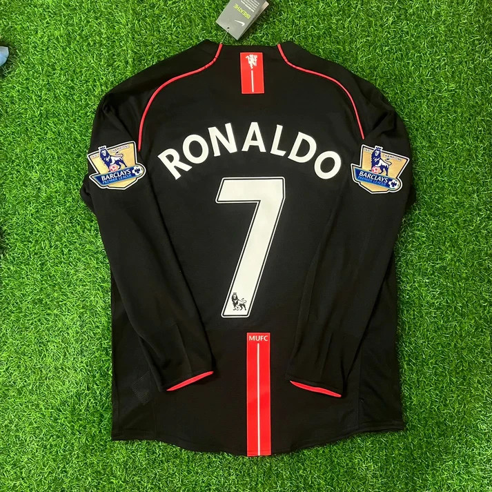 2007–2008 Manchester United Away Long Sleeve Shirt – Ronaldo #7 | eBay