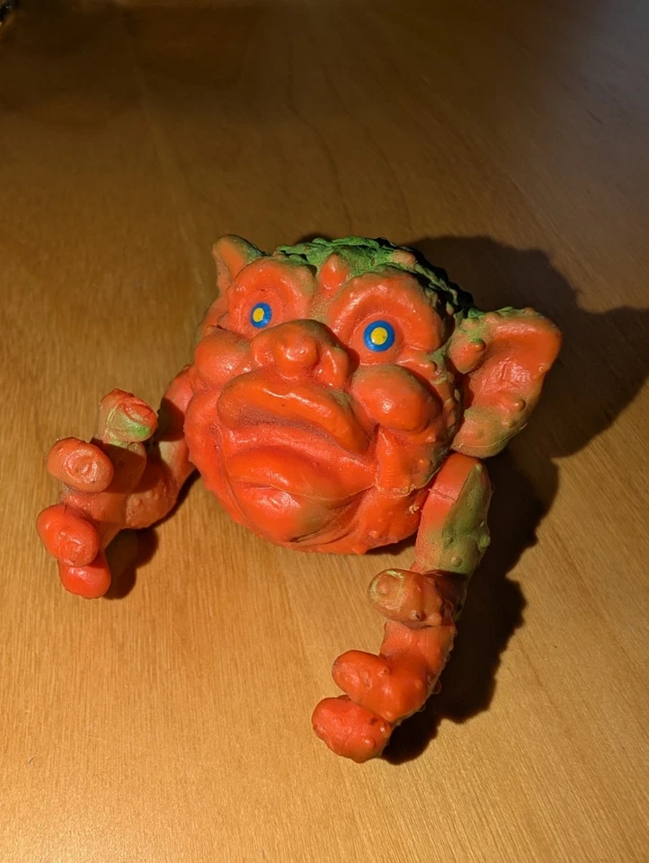 RARO 1987 DE COLECCIÓN Arco Mini Boglins Enjaulado Fantasma de la Muñeca Juguete Brazos Móviles Años 80 Foto 4 de 4