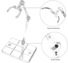 HG144 Adjustable Action Figure Display Holder Base Doll Model Support Stand