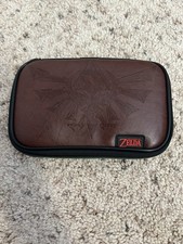 RARE RDS Industries Nintendo 3DS Case Travel Faux Leather Hyrule Crest Zelda