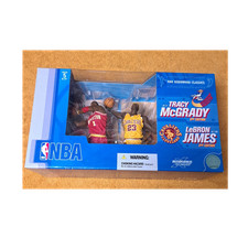 McFarlane Toys NBA Hardwood Classics Tracy McGrady Rockets LeBron James Cavs