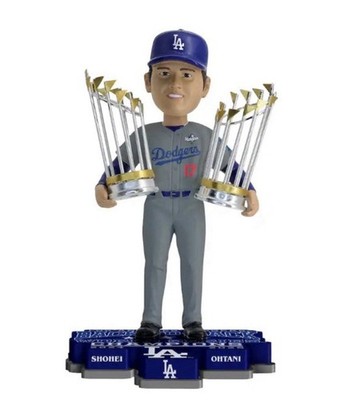LA DODGERS 2025 Shohei Ohtani Back To Back WORLD SERIES Champions BOBBLEHEAD