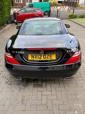 Mercedes SLK250 CDI Blue Efficiency, Auto (2012) Metallic Black (R172)