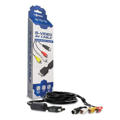 S-Video AV Cable for PS3/ PS2/ PS1, Audio Video TV Cord Compatible with Playstat