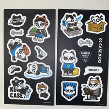 Panda Casekoo Sticker Sheets Scrapbook Craft Stickers