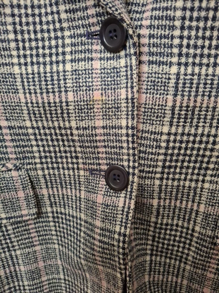 Pendleton Womens Gorgeous Pure Virgin Wool Made In U.S.A. Lined Blazer Size 12 - Image 4 of 4