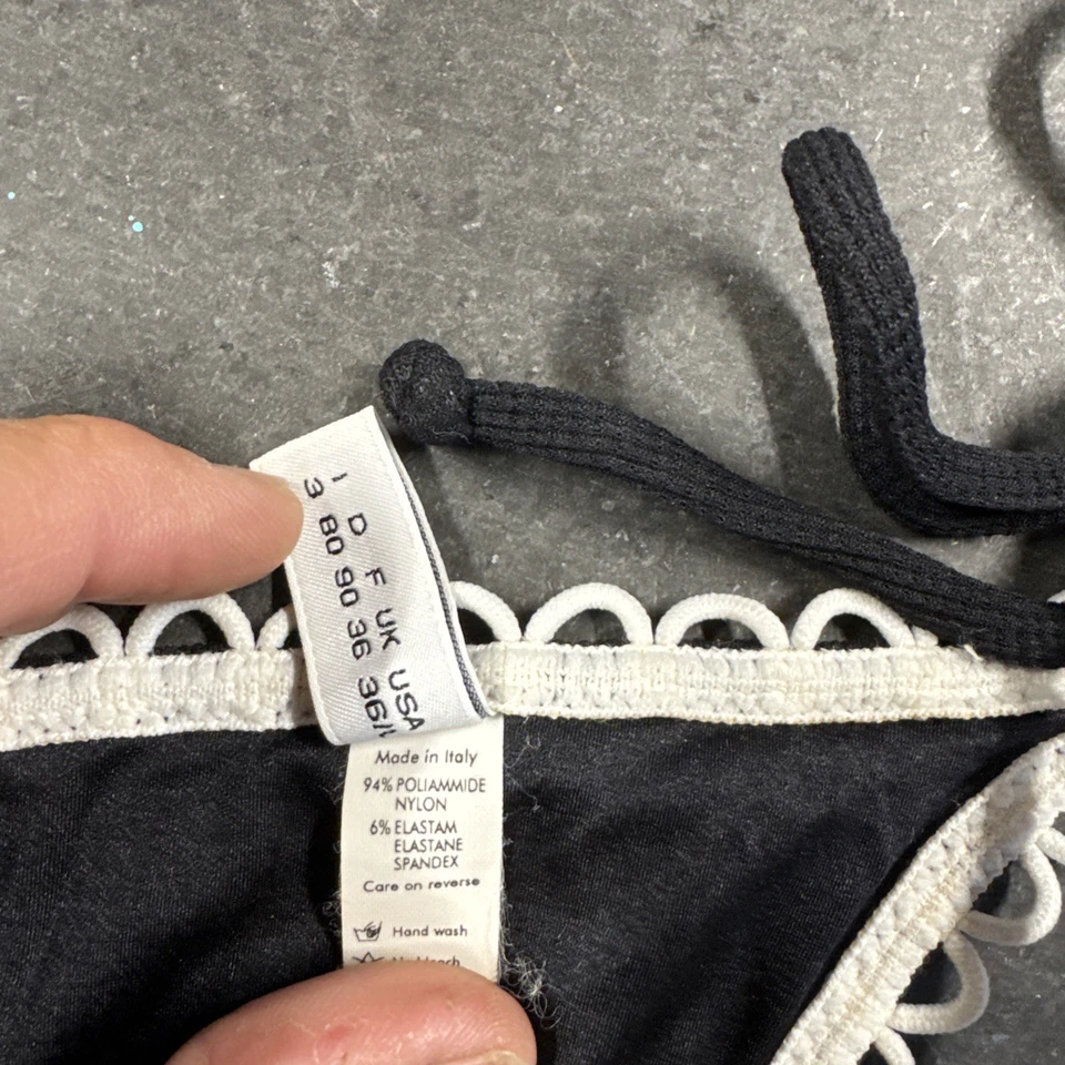 复古 Moschino Mare 弦形比基尼套装 36L — 第 4/4 张图片