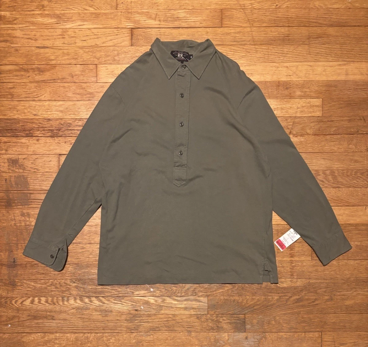 RRL Denim Solid Casual Button-Down Shirts for Men for sale | eBay