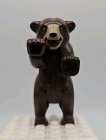 LEGO&reg; Dark Brown Bear Minifigure from 4438 4440 98295c01pb02 mf54