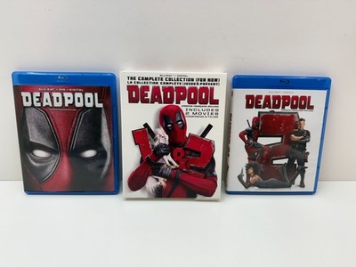 Deadpool: the Complete Collection (For Now) (Blu-ray) Discs Excellent!