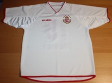 Camiseta deportiva deportiva del club de fútbol #19 blanca grande del Deportivo Toluca
