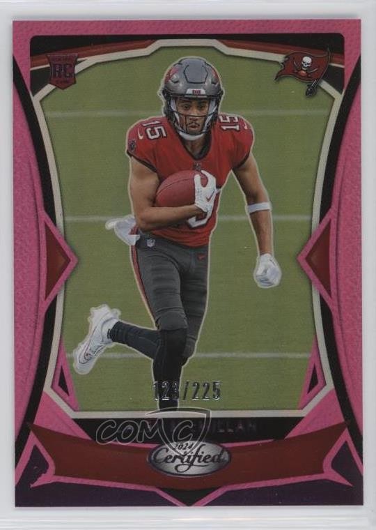 2024 Certified Rookies Pink Mirror 123/225 Jalen McMillan #167 Rookie RC 18em