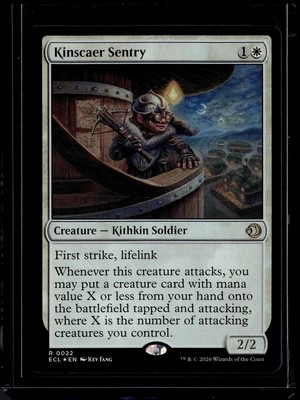 Kinscaer Sentry - 22 - Foil - ECL - NM - MTG Magic the Gathering