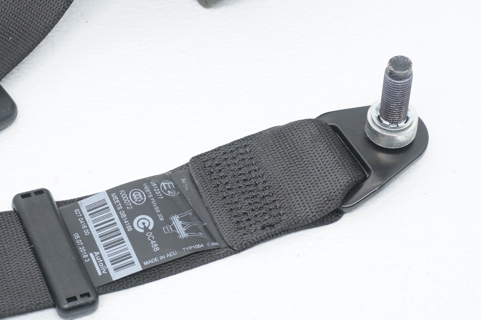 Maserati Ghibli 2017-2020 Rear Right Seat belt retractor