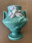 Ceramic vase titled 'Clematis' by Roseville Pottery — photo 2