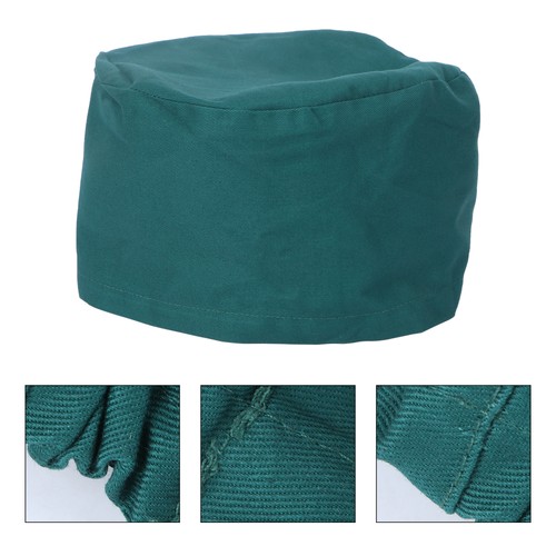 Sombrero de algodón redondo unisex (verde negruzco) gorra exfoliante sombrero exfoliante gorra exfoliante - Imagen 7 de 12