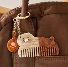 Kakao Friends Comb Keyring Choonsik Keychain Bag Charm Accessory NWT