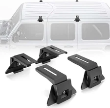 Roof Rack Mounting Brackets Compatible with Wrangler JL JK 2007-2024, Gladiator