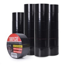 24 Rolls Corrosion Protection Pipe Tape, 10mil Pipe Wrap Tape for Drain Pipe,...