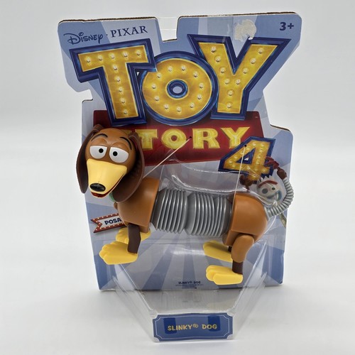 Disney Pixar Toy Story 4 Slinky Dog Posable Action Figure Mattel Sealed FREE SHP