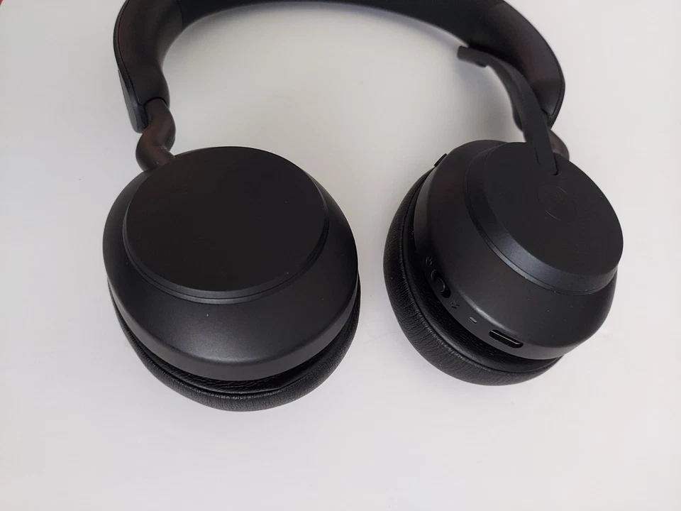 Jabra Evolve2 65 Flex USB-C Wireless On-Ear Headset, MS Teams - Black - Image 4 of 4