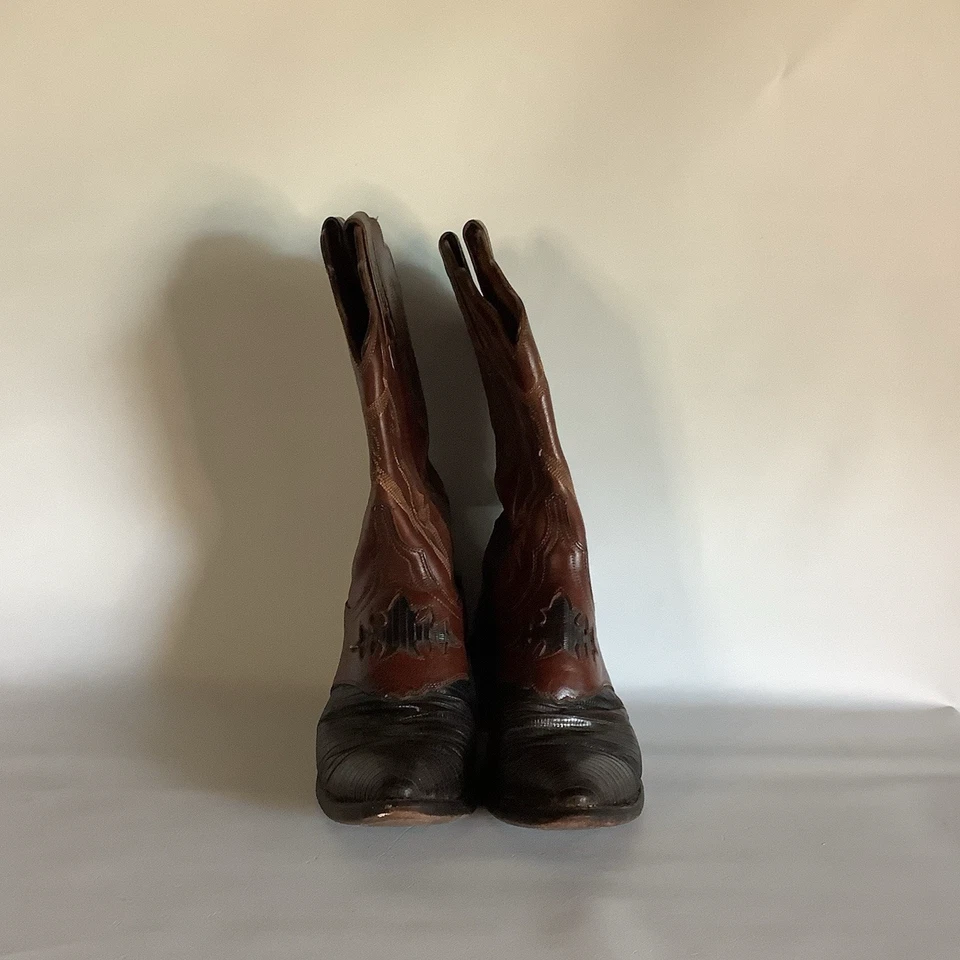 Винтажные женские ботинки Lucchese 1883 размер 8,5 B - Изображение 3 из 4