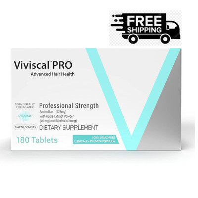 Viviscal V04805 Professional Hair Growth Tablets - 180 Tablets