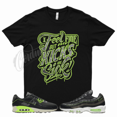 lime green air max shirt