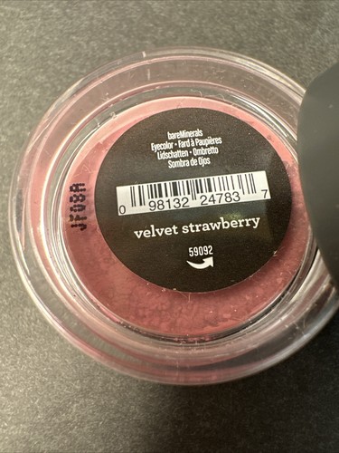 Bare Minerals VELVET STRAWBERRY Eyeshadow Discontinued Eyecolor Escentuals NEW - Picture 2 of 3