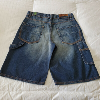 NWT Timberland Men's Denim Carpenter Jean Shorts 30 NEW