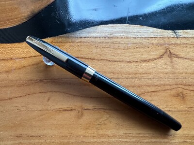 Sheaffer 800TD schwarz GT Demonstrator Feder (Delphin) Touchdown Füllfederhalter USA