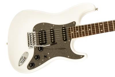 RARE ROSEWOOD! ~ NOS Fender Squier Affinity FAT STRAT White