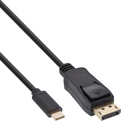 USB Display Kabel Typ-C  Stecker zu DisplayPort Stecker (DP Alt Mode) 4K2K 1m