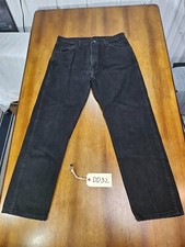 Rustler Jeans Mens Size 36x32 Black Denim Outdoor Work Jeans Casual