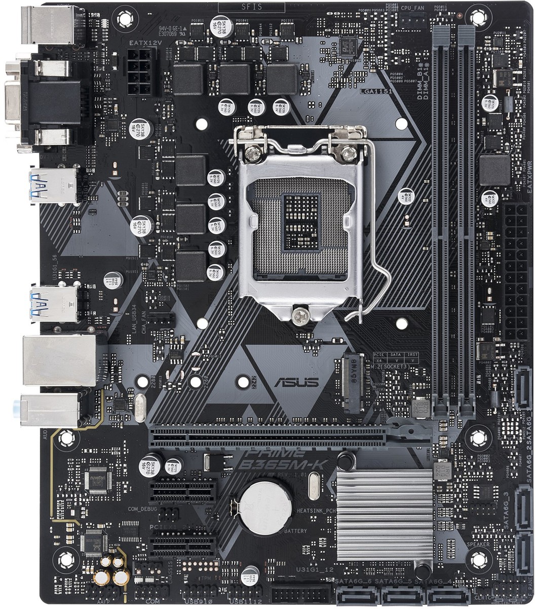 FOR ASUS Prime B365M-K Motherboard Supports 8/9th Generation WIN7